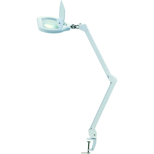 新潟精機　SK　アーム式ＬＥＤ拡大鏡　無段階調光機能付　２倍　１７０ｘ１０５ｍｍ　【品番：LS2-S170AD】