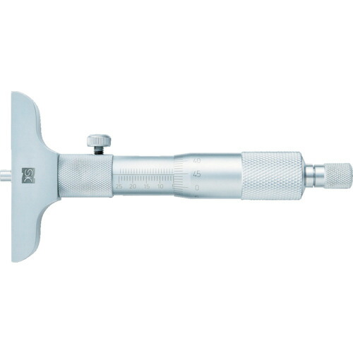 新潟精機　SK　デプスマイクロメータ　測定範囲０〜２５ｍｍ　【品番：MC202-25FS】