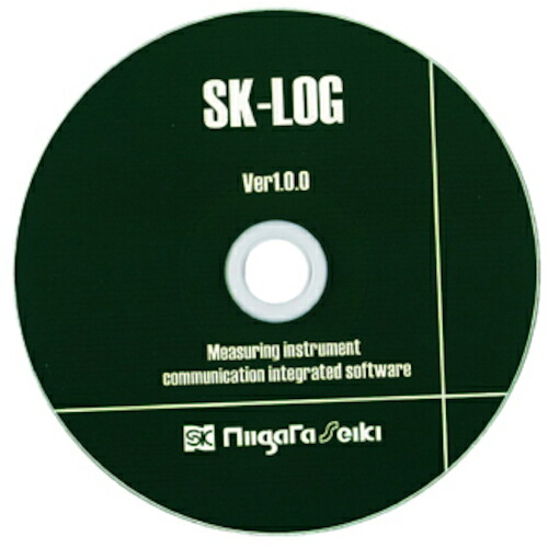 新潟精機　SK　測定器通信統合ソフト（ＷＥＢ認証版）　【品番：SK-LOG-W】