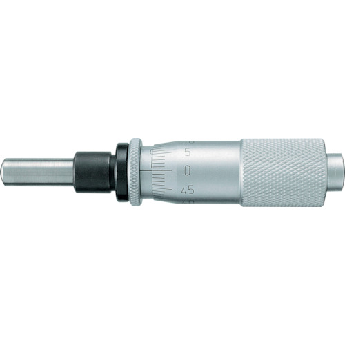 新潟精機　SK　マイクロメータヘッド　測定範囲０〜１５ｍｍ　ストレートステム・クランプ付　先端球面　【品番：1719-050】 7,894円