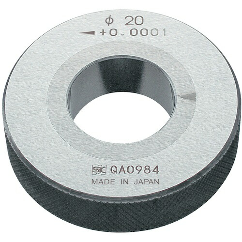 【メール便対応】新潟精機　SK　超硬リングゲージ　マスターリングゲージ　＋−公差　　２０ｍｍ　【品番：TRG-20】