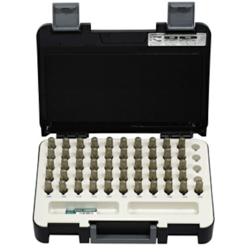 新潟精機　SK　鋼ピンゲージセット　ＡＡシリーズ　＋−公差　７．７５０〜８．０００ｍｍ（０．００５ｍｍとび計５１本）　【品番：AA-7F】