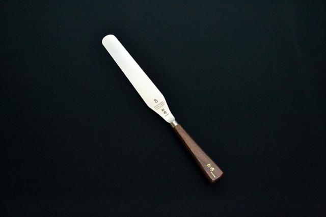 富田刃物　仁作　鍛造パレットナイフ 8インチ　【品番：No.2008】