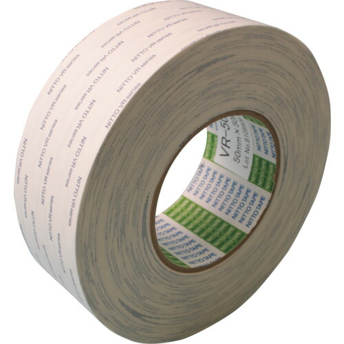 日東電工　ゴム固定用両面テープ　ＶＲ−５０００　１０００ｍｍ×５０ｍ　ホワイト　【品番：VR-5000-1000】