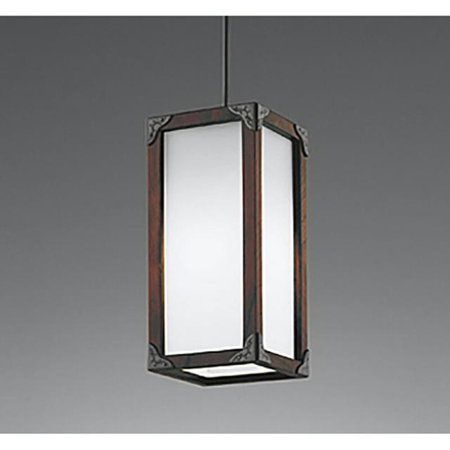 オーデリック　OP252621R　ペンダントライト 非調光 和風 LED一体型 電球色 フレンジタイプ オフホワイト