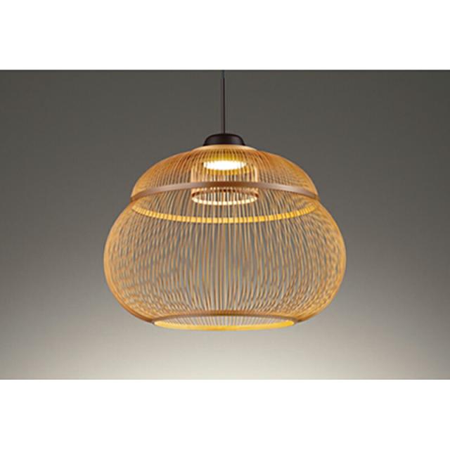 オーデリック 和風LEDペンダントライト 高演色 非調光 白熱灯100W相当 電球色 白コード:OP052384LWR 送料無料) オーデリック OC114104LR ペンダントライト LEDランプ 電球