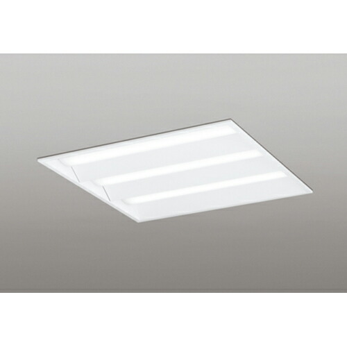 オーデリック　ベースライト LED-SQUARE FHP 45W×3灯 埋込型 600 ルーバー無 非調光 昼白色　【品番：XD 466 017P1B】