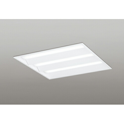 オーデリック　ベースライト LED-SQUARE FHP 45W×4灯 埋込型 600 ルーバー無 非調光 昼白色　【品番：XD 466 017P2B】