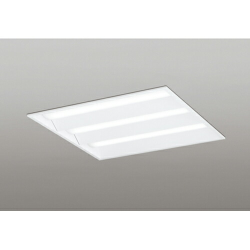 オーデリック　ベースライト LED-SQUARE FHP 45W×3灯 埋込型 600 ルーバー無 LC調光 昼白色　【品番：XD 466 018P1B】