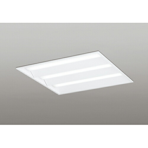 オーデリック　ベースライト LED-SQUARE FHP 45W×3灯 埋込型 600 ルーバー無 LC調光 温白色　【品番：XD 466 018P1D】