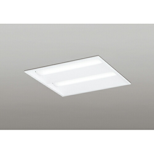 オーデリック　ベースライト LED-SQUARE FHP 32W×3灯 埋込型 450 ルーバー無 LC調光 白色　【品番：XD 466 020P1C】