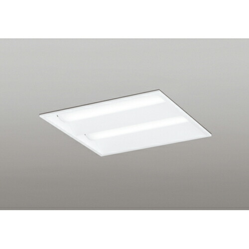 オーデリック　ベースライト LED-SQUARE FHP 32W×4灯 埋込型 450 ルーバー無 LC調光 白色　【品番：XD 466 020P2C】
