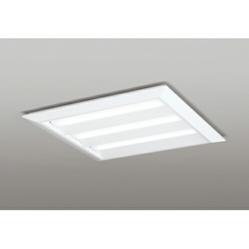 オーデリック　ベースライト LED-SQUARE FHP 45W×3灯 埋込穴680 直付/埋込兼用型 ルーバー無 非調光 白色　【品番：XL 501 014P1C】