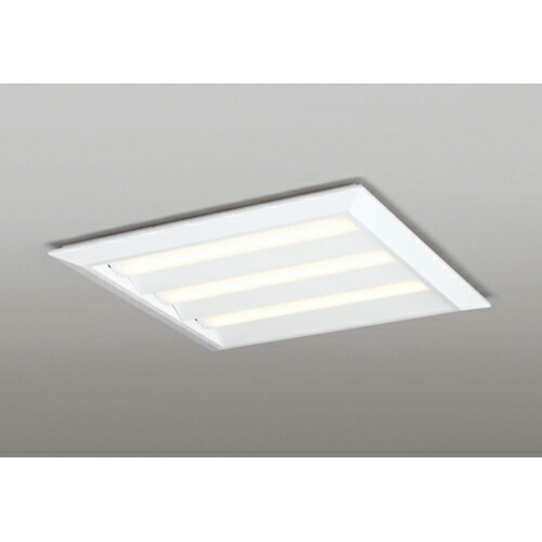 オーデリック　ベースライト LED-SQUARE FHP 45W×4灯 埋込穴680 直付/埋込兼用型 ルーバー無 LC 電球色　【品番：XL 501 015P2E】