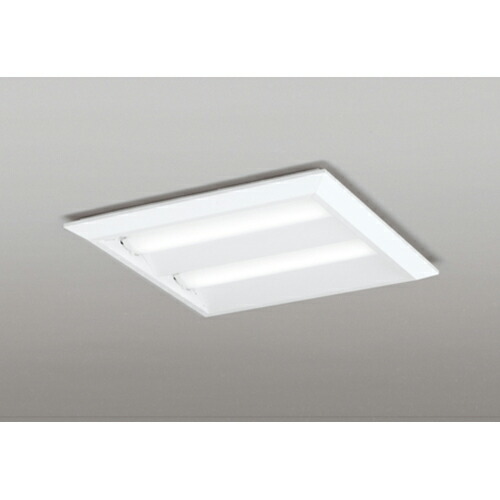 オーデリック　ベースライト LED-SQUARE FHP 32W×3灯 埋込穴450 直付/埋込兼用型 ルーバー無 非調光 温白色　【品番：XL 501 016P1D】 17,820円