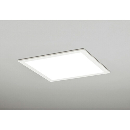 オーデリック　ベースライト LED-SQUARE FLAT FHP 32W×4灯 埋込穴450 6000lmタイプ 直付/埋込兼用型 非調光 昼白色　【品番：XL 501 020R】