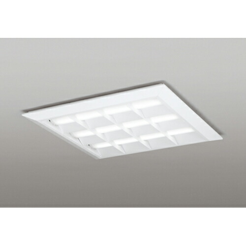 オーデリック　ベースライト LED-SQUARE FHP 45W×4灯 埋込穴680 直付/埋込兼用型 ルーバー付 非調光 昼白色　【品番：XL 501 052P2B】