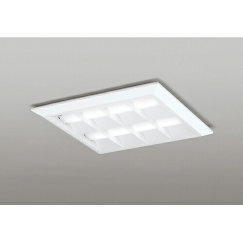 オーデリック　ベースライト LED-SQUARE FHP 32W×3灯 埋込穴500 直付/埋込兼用型 ルーバー付 LC 温白色　【品番：XL 501 055P1D】