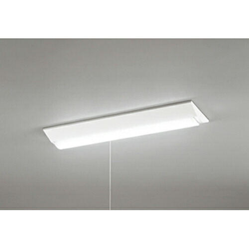 オーデリック　ベースライト LED-LINE 直付型 20形 逆富士型 幅230 プルスイッチ付 800lmタイプ 非調光 白色　【品番：XL 501 104R1C】