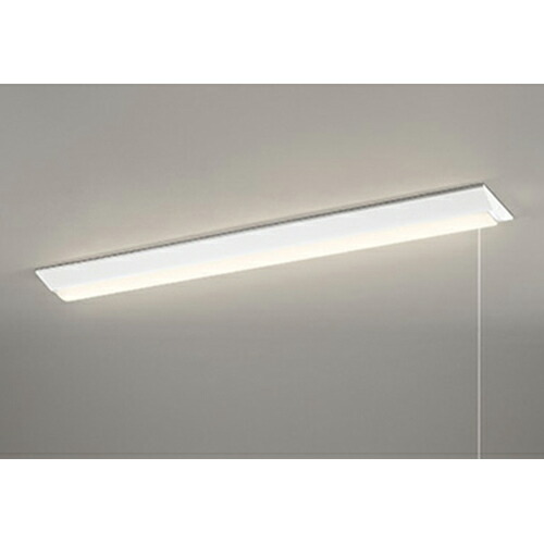 オーデリック　ベースライト LED-LINE 直付型 40形 逆富士型 幅230 プルスイッチ付 2000lmタイプ 非調光 電球色　【品番：XL 501 105R1E】