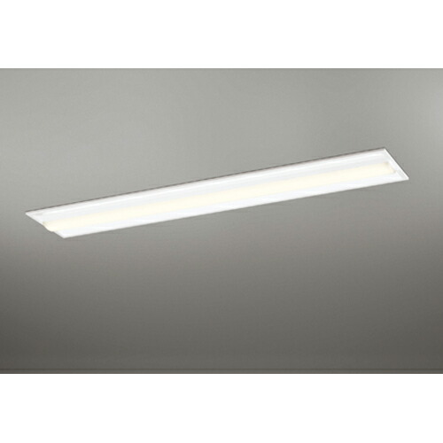 オーデリック　ベースライト LED-LINE 埋込型 40形 Cチャンネル回避型 5200lmタイプ 非調光 電球色　【品番：XD 504 020R4E】