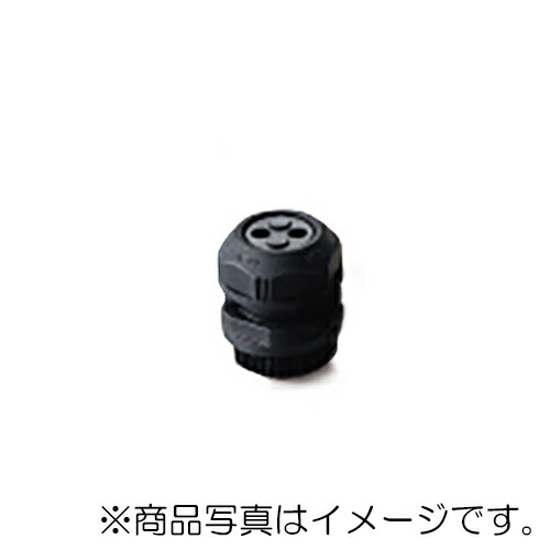 オーム電機　防水型ケーブルクランプ キャプコン OA-W マルチタイプ 耐油性 20個入　黒　【品番：OA-W16-503】