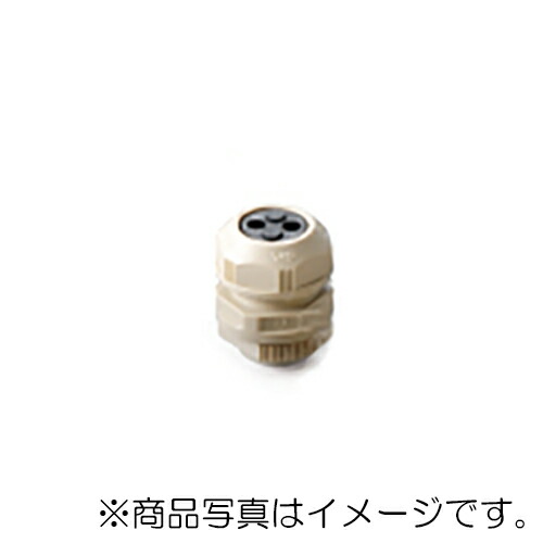 オーム電機　防水型ケーブルクランプ キャプコン OA-W マルチタイプ 耐油性 20個入　ベージュ　【品番：OA-W15M-302B】