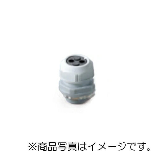 オーム電機　防水型ケーブルクランプ キャプコン OA-W マルチタイプ 耐候性 20個入　ライトグレー　【品番：OA-W3/8G-0334EC1】