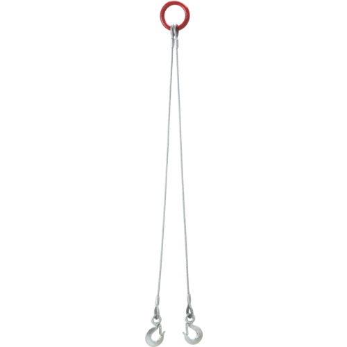 オーエッチ工業　ＯＨ　２点吊りワイヤースリング　１２ｍｍ×１．５ｍ　【品番：2W12-15】