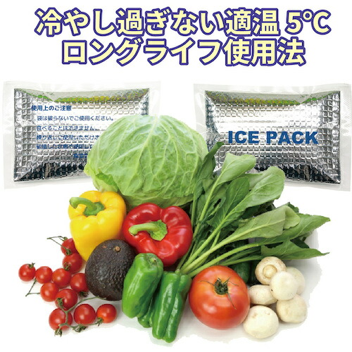 岡潮　アルミパック冷感保冷剤（日本製）　８０個　【品番：OK0911-80】_4
