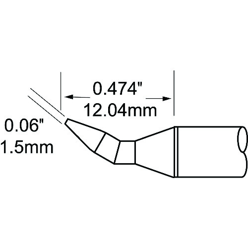 OK International　メトカル　Ｍｅｔｃａｌ　ＭＦＲー１１１０・２２１０シリーズ　チップカートリッジ　【品番：STP-CHB15】