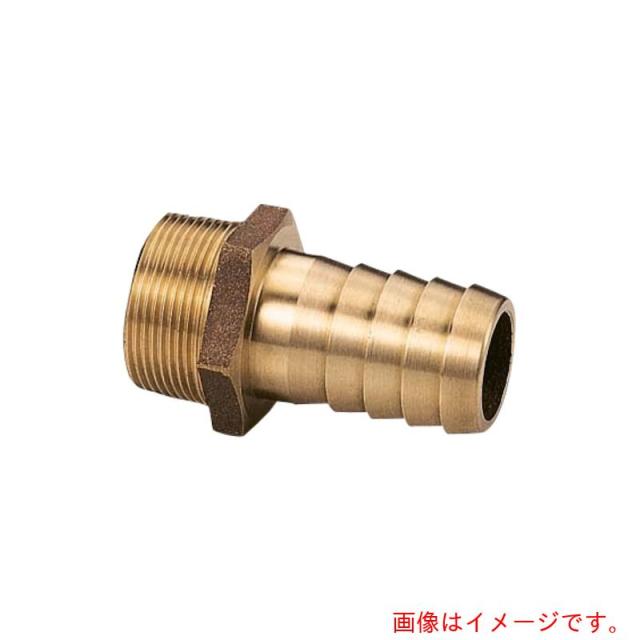 オンダ　オンダ製作所　砲金ホースニップル（青銅）　Ｒ２　【品番：OT-087】