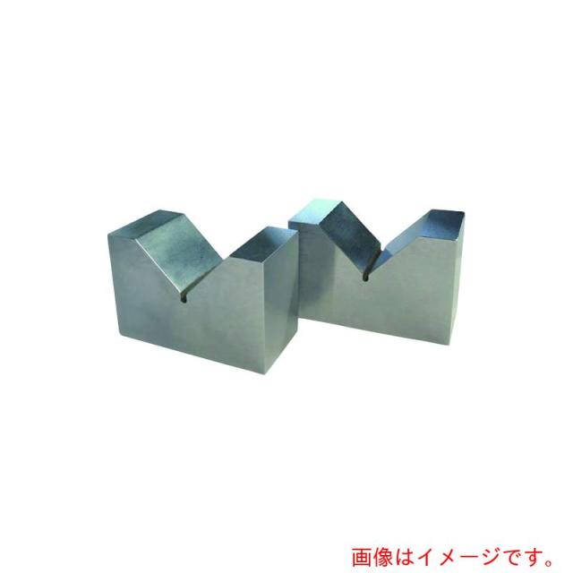 大西測定　ＯＳＳ　硬鋼製Ｖブロック　ＯＳ?１２８　１００　焼入　【品番：128-100】