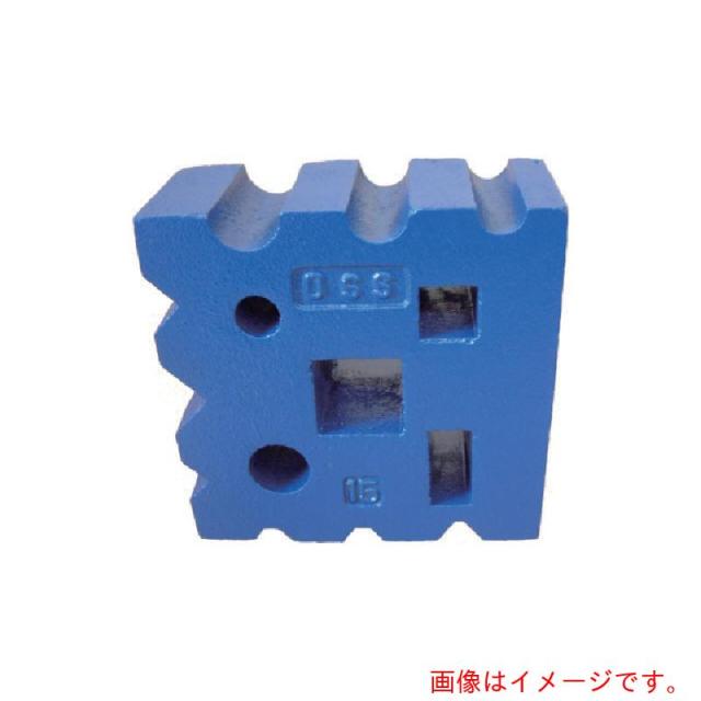 大西測定　ＯＳＳ　蜂之巣床　ＯＳ?１６８　全長×厚（ｍｍ）：２１０×９５　穴数５個　【品番：168-25FC】