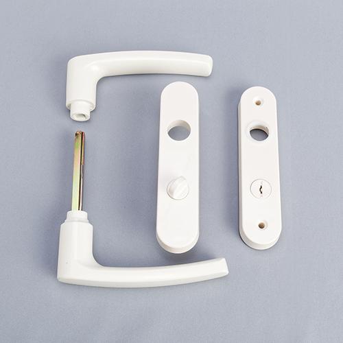 パナソニック　スイングドア用：レバーハンドル（オフホワイト）＜金属製＞　【品番：GRY75S1R1010】