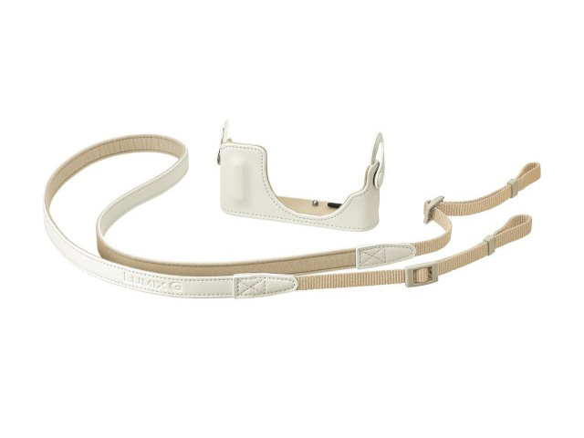 パナソニック　ボディケース＆ストラップキット（ホワイト）　【品番：DMW-BCSK4-W】