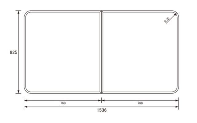 Panasonic お風呂のふた 836x1267mm パナソニック製風呂蓋 Panasonic お風呂のふた 836x1267mm 楽天市場