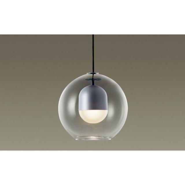 パナソニック　天井吊下型 LED（温白色 電球色） ペンダント ガラスセードタイプ 拡散タイプ 引掛シーリング方式 LEDフラットランプ交換型 光色切替タイプ　【品番：XLGB1218CQ1（LGB15379 + LLD20001 CQ1）】