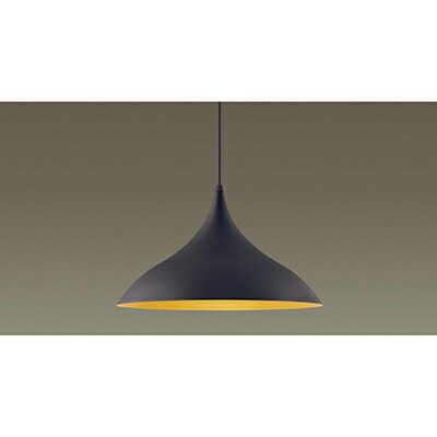 パナソニック　配線ダクト取付型 LED（電球色） ダイニング用ペンダント アルミセードタイプ 拡散タイプ LEDフラットランプ交換型　【品番：XLGB1732CE1（LGB16193＋LLD4000L CE1）】