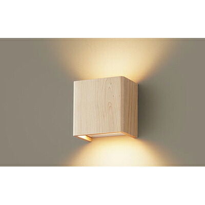 パナソニック　壁直付型 LED（電球色） ブラケット 上下面カバー付（非密閉） 拡散タイプ 調光タイプ（ライコン別売）　【品番：LGB81414LB1】