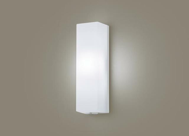 パナソニック　壁直付型 LED（昼白色） ポーチライト 拡散タイプ 防雨型・FreePaお出迎え・フラッシュ・段調光省エネ型・明るさセンサ付　【品番：LGWC81290LE1】