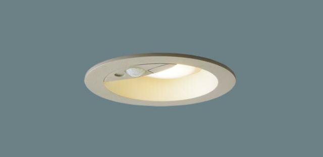 パナソニック　天井埋込型 LED（電球色） エクステリア ダウンライト 浅型10H・高気密SB形・拡散タイプ（マイルド配光） 防雨型・FreePaお出迎え・ペア点灯可能型・シンプルタイマー・明るさセンサ付・段調光省エネ型/埋込穴φ100　【品番：LRDC1145LLE1】