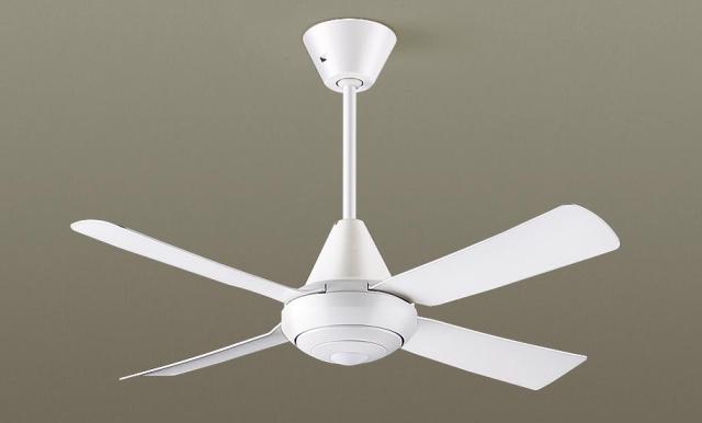 パナソニック　天井吊下型 シーリングファン 27W・ACモータータイプ・直付ボルト取付専用 風量4段切替・風向切替・1/fゆらぎ・1〜6時間（1時間単位）タイマー　【品番：SP7090】