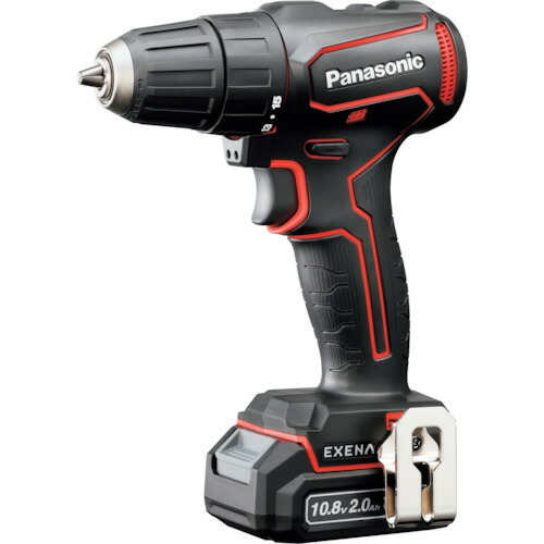 パナソニック　ＥＸＥＮＡ　充電ドリルドライバー　チャックタイプ（赤）（電池セット品）　【品番：EZ1D31F10D-R】