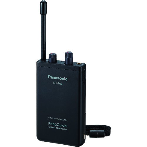 パナソニック　Panasonic　パナガイド（ワイヤレス受信機１２ｃｈ）　【品番：RD-760-K】