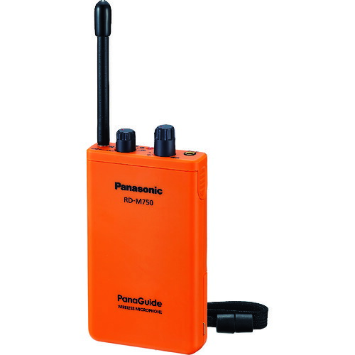 パナソニック　Panasonic　パナガイド（ワイヤレスマイクロホン１２ｃｈ）　【品番：RD-M750-D】