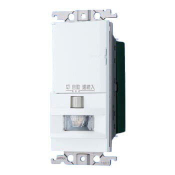 パナソニック　コスモシリーズワイド21[壁取付]熱線センサ付自動スイッチ　ホワイト　【品番：WTK1411WK】