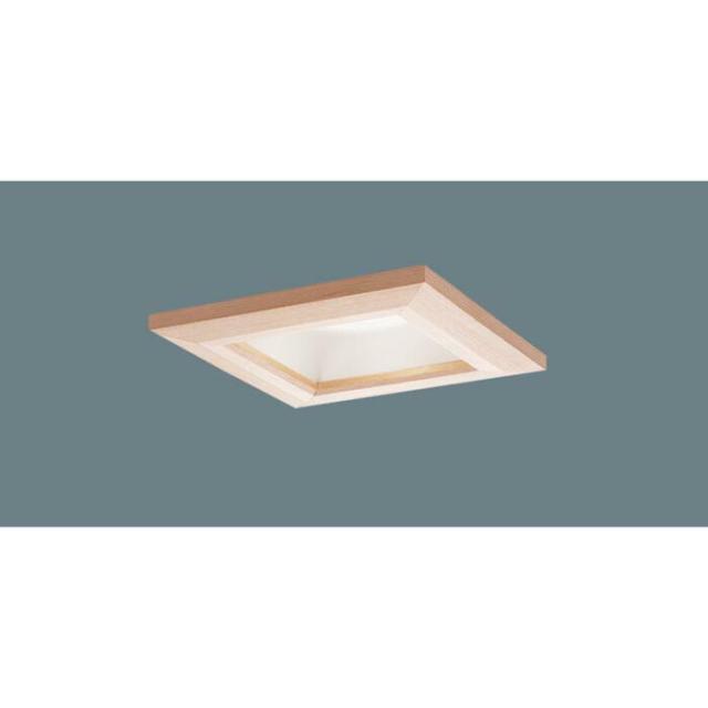 パナソニック　天井埋込型 LED（温白色） ダウンライト 美ルック 浅型8H 高気密SB形 拡散タイプ（マイルド配光） LEDフラットランプ交換型 調光タイプ（ライコン別売）／埋込穴□100　【品番：XAD3115VCB1（LGD9105 + LLD4000MV CB1）】