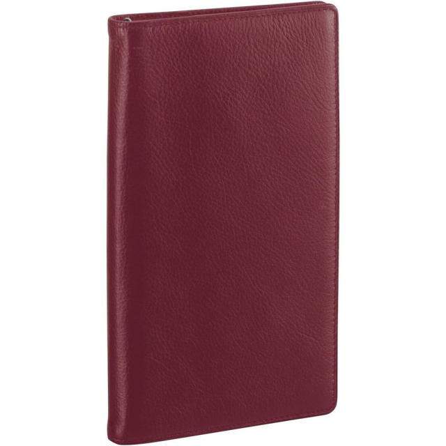 レイメイ藤井　ダ・ヴィンチ ジャストリフィルサイズ 聖書サイズ システム手帳（リング8mm）　ワイン　【品番：JDB3007Z】