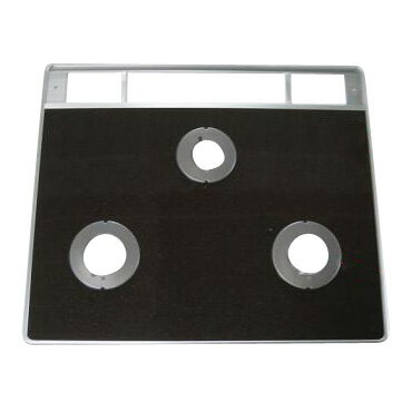 リンナイ　トッププレート＜パールクリスタル・ショコラ＞　【品番：001-1205000】